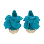Yokana's Flower espadrilles - Atlas suede leather - Image 2