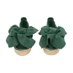 Yokana's Flower espadrilles - Basilico suede leather - Image 2
