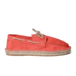 Men's boat shoe espadrilles - Parrot suede leather - Image 2