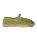 Men's boat shoe espadrilles - Aloe suede leather