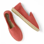 Men's classic loafers espadrilles - Parrot suede leather - Slika 2